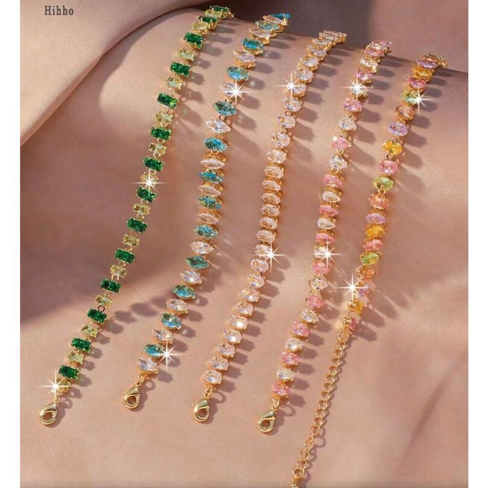 Beautiful Green CZ Bracelet